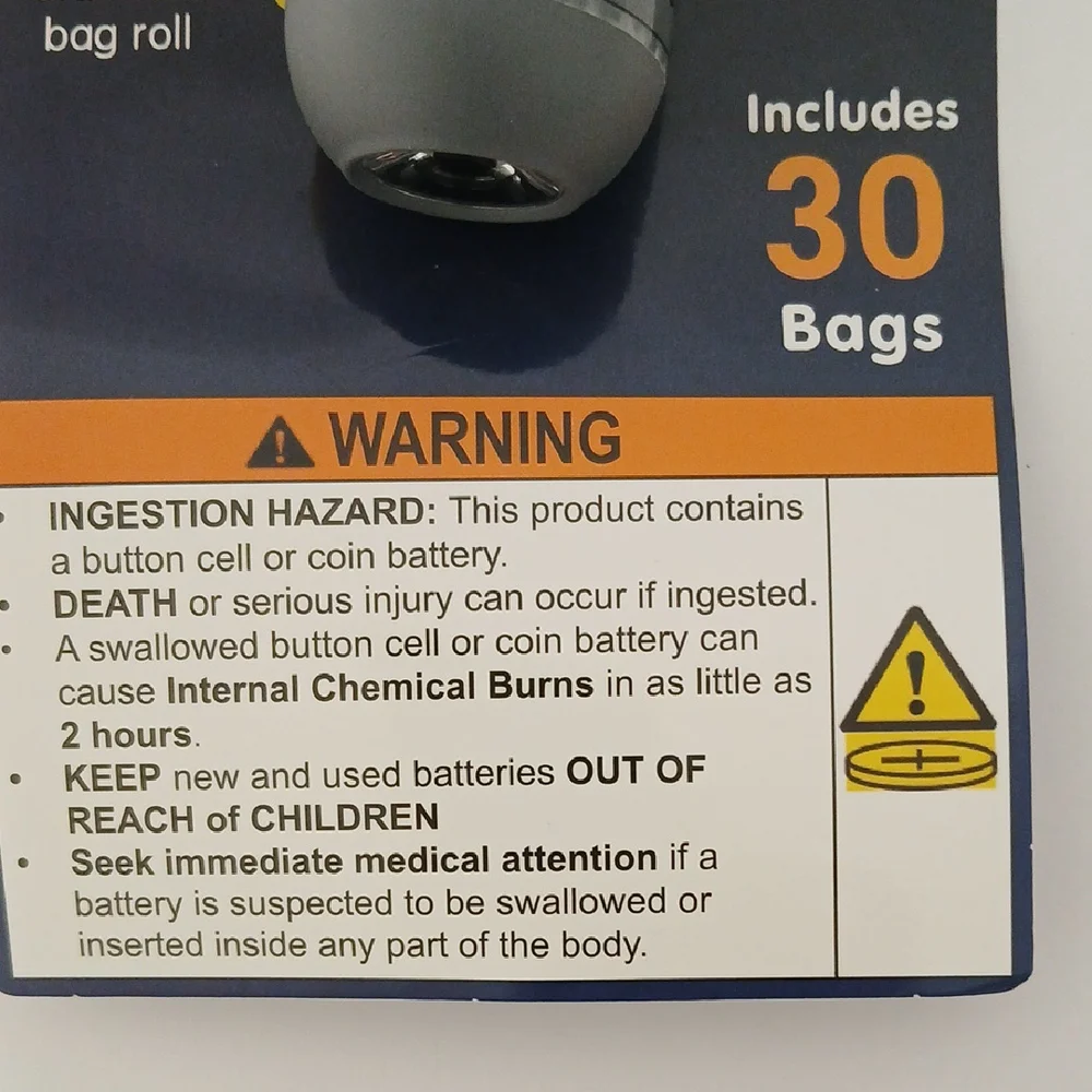 Night Business Poop Bag Dispenser with Flashlight
